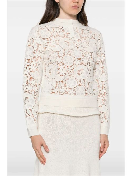 Maglia in pizzo ERMANNO FIRENZE | D49EM051E58MF3330003